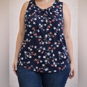 💘5 for $25 / Croft & Barrow Y-Neck Tank Top